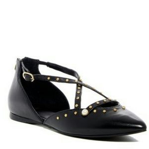 Dru Studded Pointed Toe Flats
